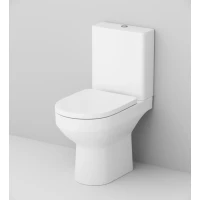Унитаз-компакт Am.Pm Spirit 2.0 C708600SC безободковый, с сиденьем микролифт, белый