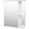 Зеркальный шкаф 55x70 см белый L Viant Париж VPAR55-ZSHL - 1