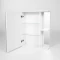 Зеркальный шкаф 55x70 см белый L Viant Париж VPAR55-ZSHL - 4