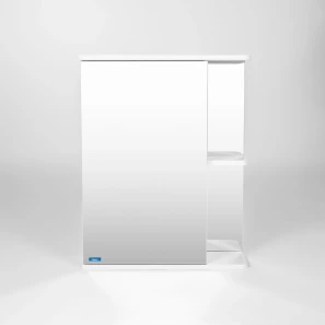 Изображение товара зеркальный шкаф 55x70 см белый l viant париж vpar55-zshl