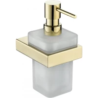 Дозатор для жидкого мыла Grocenberg AC0028GO 250 мл, настенный, золотой