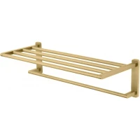 Полка для полотенец Wonzon & Woghand Graffity WW-9381-BG 57,2 см, золотой матовый