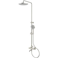 Душевая система Wonzon & Woghand Onyx WW-816067-BN со смесителем, никель матовый