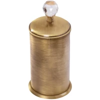 Контейнер для ватных дисков Cezares Aphrodite APHRODITE-PC-02-Sw бронза