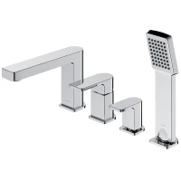 Смеситель на борт ванны Omnires Baretti BA7832CR