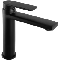 Смеситель для раковины Rea Verso REA-B7901 без донного клапана, черный матовый