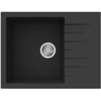 Кухонная мойка PEZARO PZG.650.500-10.COSMOS 65x50 см, черный металлик
