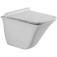 Унитаз подвесной Esbano Luchena ESUPLUCH безободковый, с сиденьем микролифт, белый