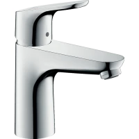 Смеситель для раковины Hansgrohe Focus 31621000 CoolStart, с донным клапаном, хром