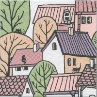 Керамическая плитка Kerama Marazzi Декор Городок 2 матовый 20x20x6,9 OS\A225\5009