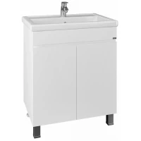 Тумба белый глянец 66,5 см Санта Марс 700241