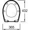 Унитаз подвесной Jacob Delafon Brive E4345G-00 + E4357G-00 с сиденьем, белый - 5