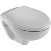 Унитаз подвесной Jacob Delafon Brive E4345G-00 + E4357G-00 с сиденьем, белый