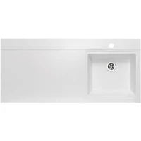 Раковина над стиральной машиной 105x48,4 см Runo Гамма 00-00001120