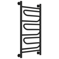 Полотенцесушитель водяной 800x400 черный матовый Сунержа Элегия+ 31-0205-8040