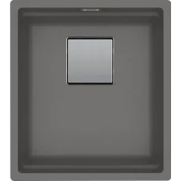 Кухонная мойка Fragranit Franke Kubus KNG 110-37 серый камень 125.0512.452