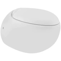 Унитаз подвесной Jaquar Fusion FSS-WHT-29951PP с сиденьем микролифт, белый
