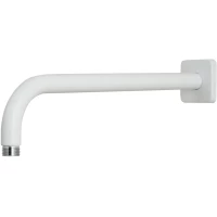 Кронштейн для верхнего душа Lemark LM3787MW 334 мм, настенный, белый матовый