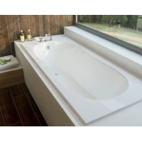 Ванна из литьевого мрамора Эстет Лаура FP00000678 170x70 см, белый