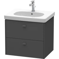 Тумба графит матовый 62 см Duravit Brioso BR414504949