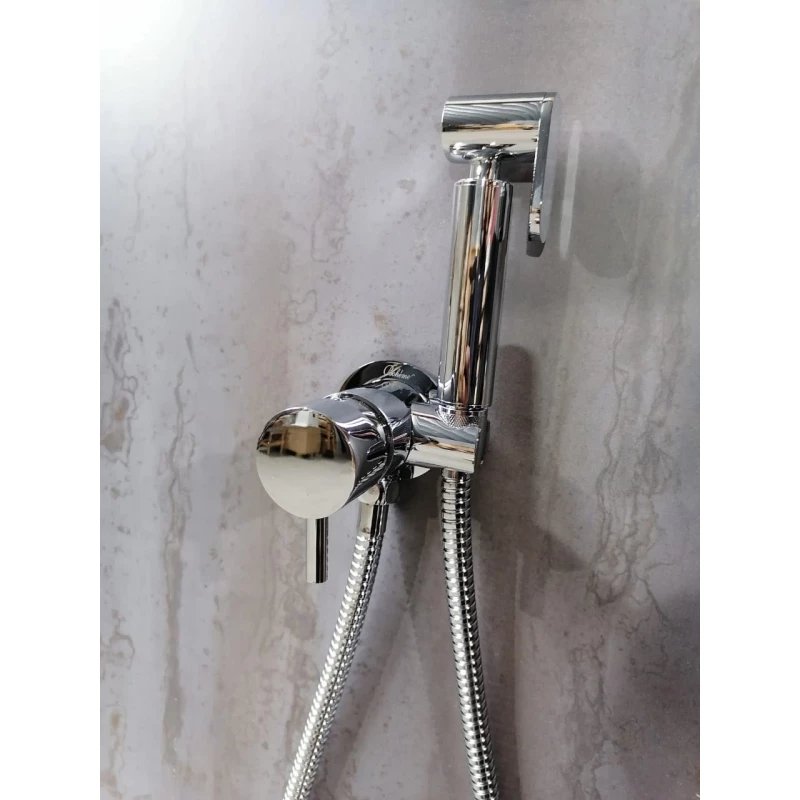 Гигиенический душ Boheme Uno 467-CR со смесителем, хром