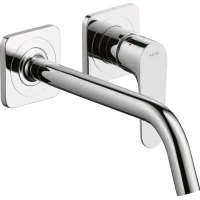 Смеситель для раковины Axor Citterio M 34116000 встраиваемый, с выпуском, хром