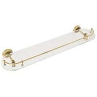 Полка стеклянная 60 см Migliore Amerida ML.AMR-60.420.BR