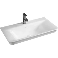 Раковина CeramaLux NYJ851-60 60,5x47,5 см, накладная, белый