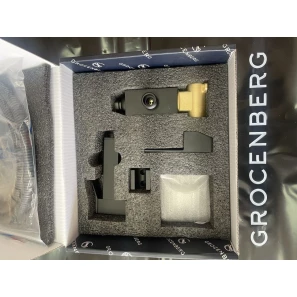 Изображение товара гигиенический душ grocenberg gb002bl со смесителем, черный матовый