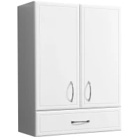 Шкаф двустворчатый подвесной 60x80 см белый глянец/белый матовый Stella Polar Концепт SP-00000141