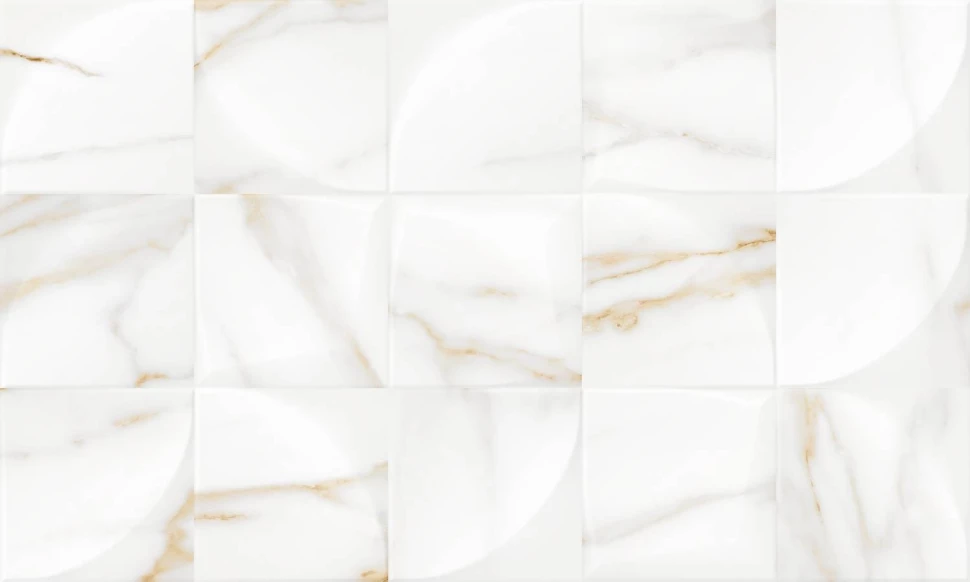 Плитка настенная Gracia Ceramica Marmaris white белый 02 30x50 010100001395 плитка kerlife caesar m white 50x50 см