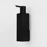 Дозатор для жидкого мыла Colombo Design MiniQ B9343.NM 150 мл, настенный, черный матовый
