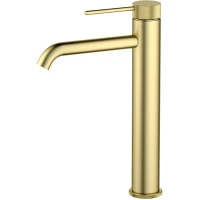 Смеситель для раковины Timo Saona 2411/17F золотой матовый