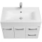 Комплект мебели белый глянец 80,2 см Акватон Диор 1A167801DR010 + 1A722931AG010 + 1A168002DR01R - 3
