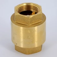 Клапан обратный пружинный с пластиковым затвором 3/4