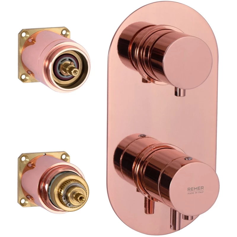 Термостат для ванны Remer Minimal NT92KBRL Термостат для ванны Remer Minimal NT92KBRL