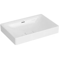 Раковина VitrA Metropole 7535B003-0673 60x40 см, встраиваемая сверху, белый