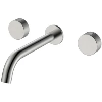 Смеситель для раковины Boheme Stick Spirale 152-2-NB.4 встраиваемый, никель матовый