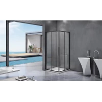 Душевой уголок 80x80 см Good Door Idea CR-80-C-B прозрачное