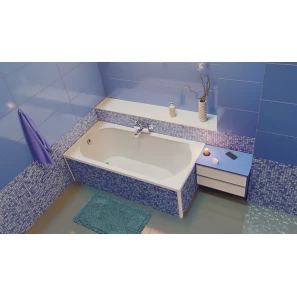 Изображение товара акриловая ванна 160x70 см eurolux miamika e1016070029