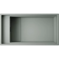 Кухонная мойка Omoikiri Artceramic Kinaru 86-U/I-WG wind green 4993202 86x46 см, зеленый