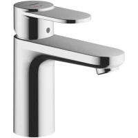 Смеситель для раковины Hansgrohe Vernis S 100 71541000 CoolStart, с донным клапаном, хром