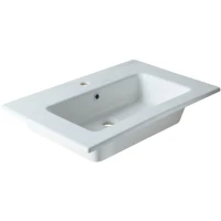 Раковина Allen Brau Fantasy 4.11011.20 71,5x46,5 см, накладная, подвесная, белый