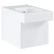 Приставной безободковый унитаз Grohe Cube Ceramic 3948500H - 1