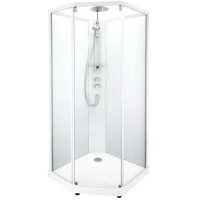 Душевая кабина 100x100x215 см IDO Showerama 10-5 Comfort 558.207.315 прозрачное