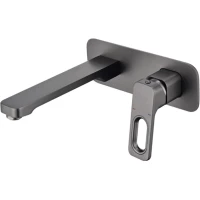 Смеситель для раковины Raglo R51.11.09 встраиваемый, графит матовый