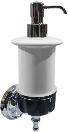 Дозатор жидкого мыла хром Tiffany World Bristol TWBR108cr
