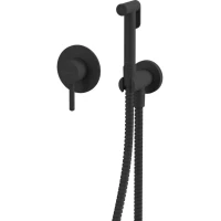 Гигиенический душ Whitecross Y SYSYBI1BL со смесителем, черный матовый