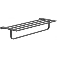 Полка для полотенец Wonzon & Woghand Eclipse WW-9181-GM 60 см, темный графит матовый