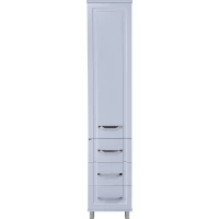 Пенал Misty Терра П-Тер0504050-3ЯП напольный R, серый матовый